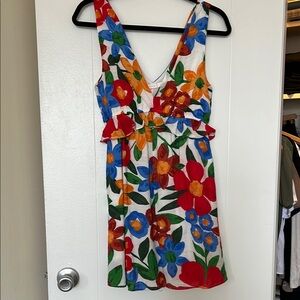 Lush mini floral dress
